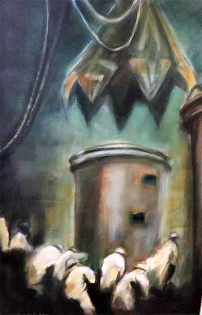 Shaft Sinkers, Artwork by Joan Cundall-Allen